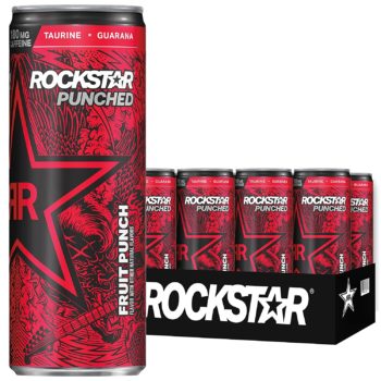 Rockstar Energy Drink, Punched