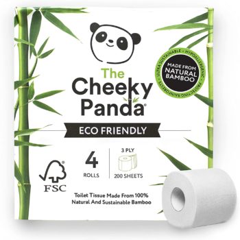The Cheeky Panda – Bamboo Toilet Tissue Paper